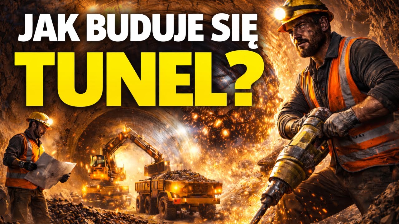 Jak Buduje się Tunel? Drążenie Tuneli Krok po Kroku – TBM, NATM, Bezpieczeństwo, Metro i Drogi!