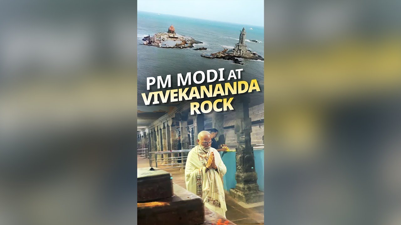 A moment of reverence: PM Modi at Vivekananda Rock Memorial, Kanniyakumari