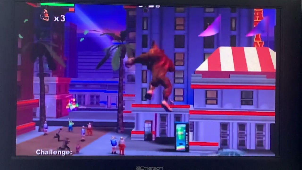 Throwback Thursday - Nintendo GameCube - Rampage Total Destruction - Gameplay 