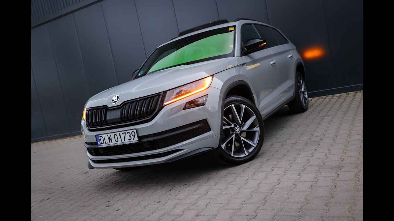 SKODA KODIAQ*SPORT LINE*BEZWYPADEK*FULL OPCJA*KAMERY 360*ACC*CAR4U SELECTION