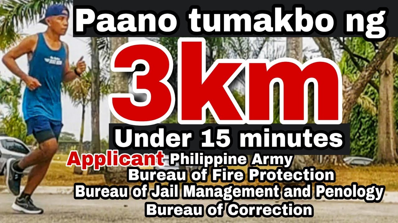 Paano tumakbo ng sub 15 minutes 3km