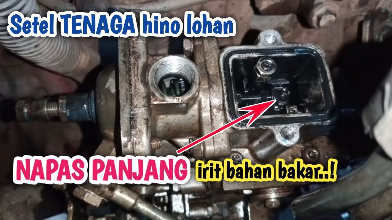 Setel TENAGA hino lohan Napas Panjang irit Bahan Bakar