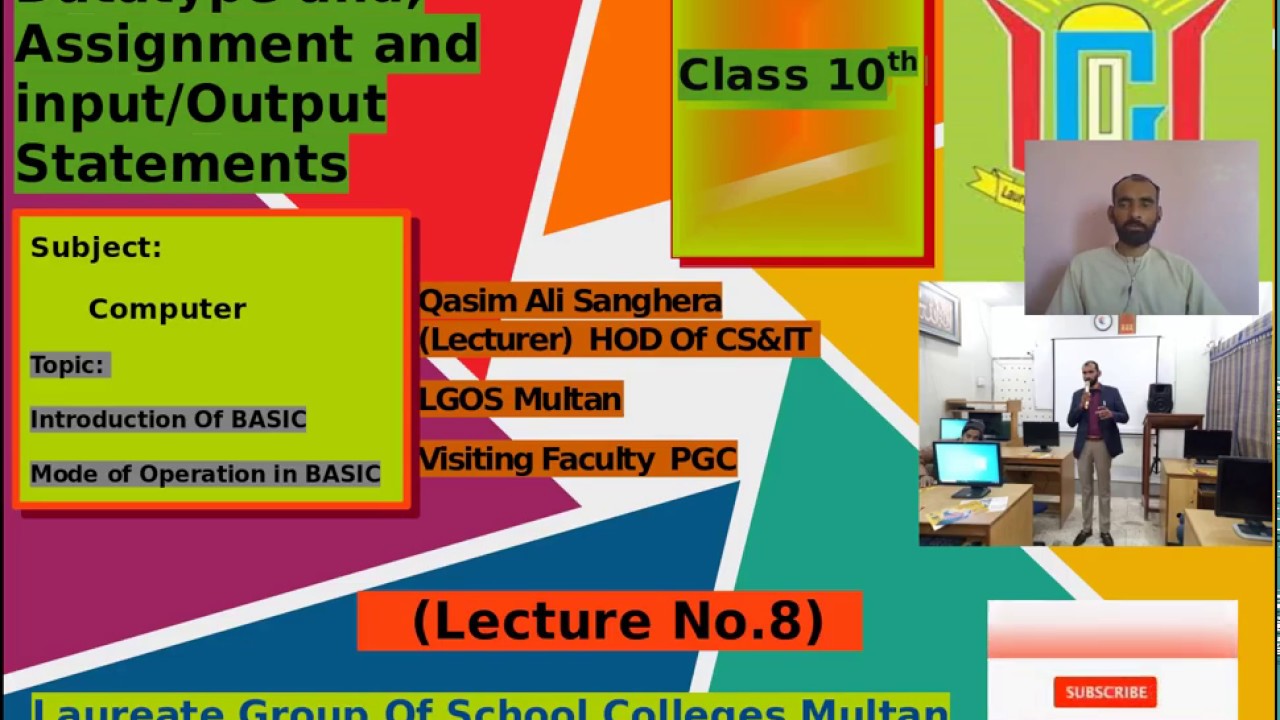 #IntroductionOfGWBASIC #ModesOfBASIC #DirectMode #IndirectMode #FeaturesOfBASIC #LectureNo8 #WhyUsed