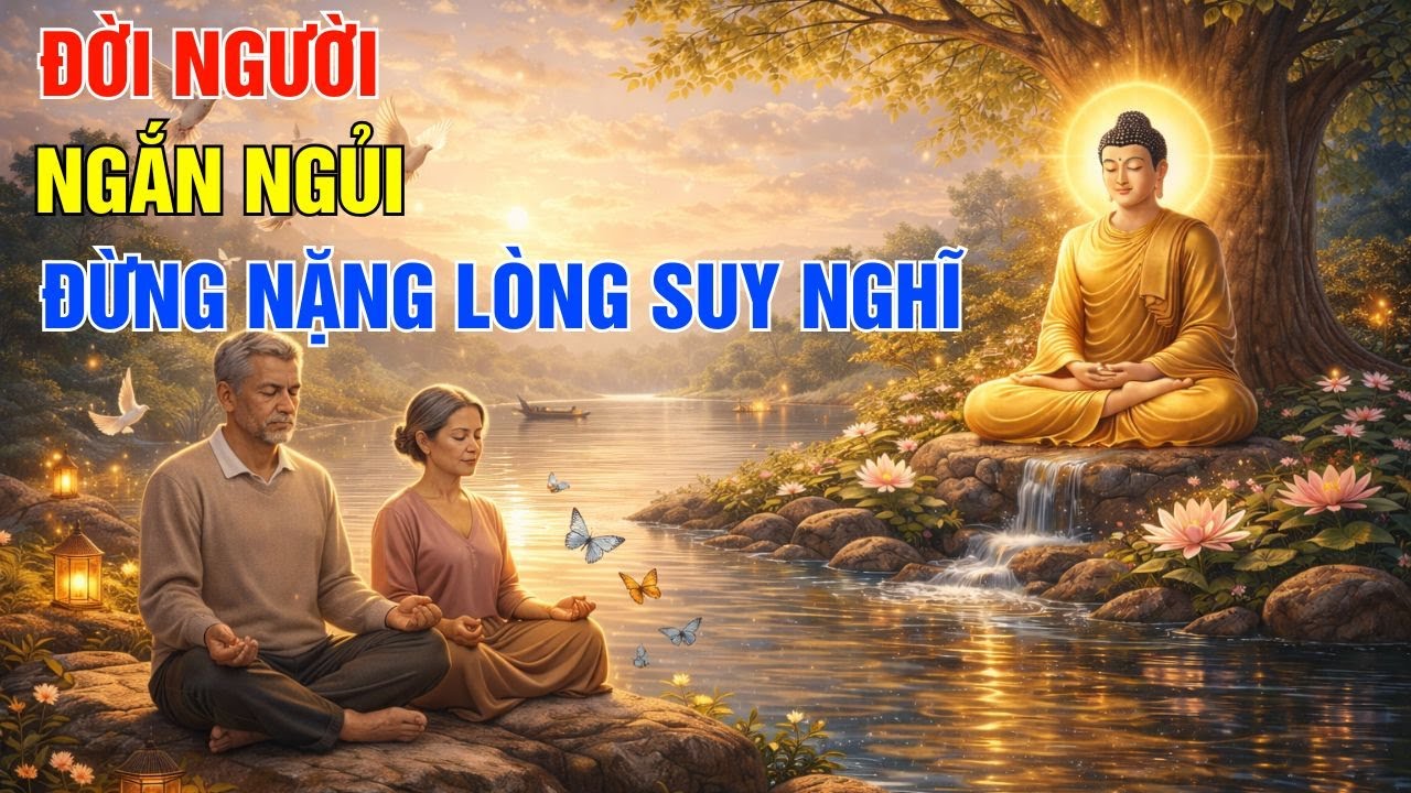 Đời Người Ngắn Ngủi, Nghe Lời Phật Dạy - Đừng Nặng Lòng Suy Nghĩ, Hãy An Nhiên Mà Sống!