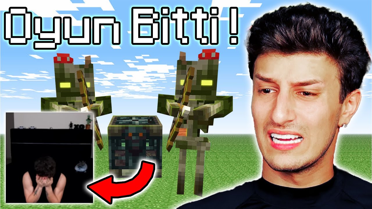NASIL MİNECRAFT HARDCORE'DA ÖLDÜM?