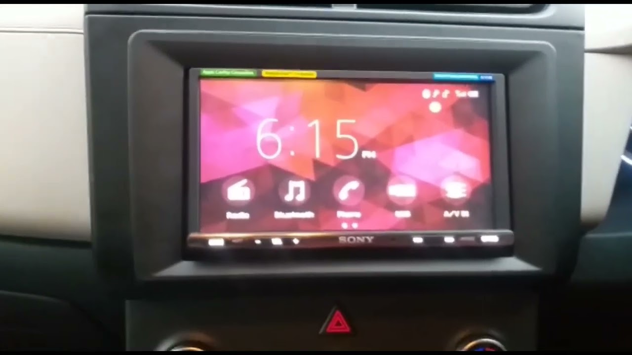 Creta 2022 upgraded with Sony XAV-AX3200 with great features | KONARK'S The House of Car Accessories