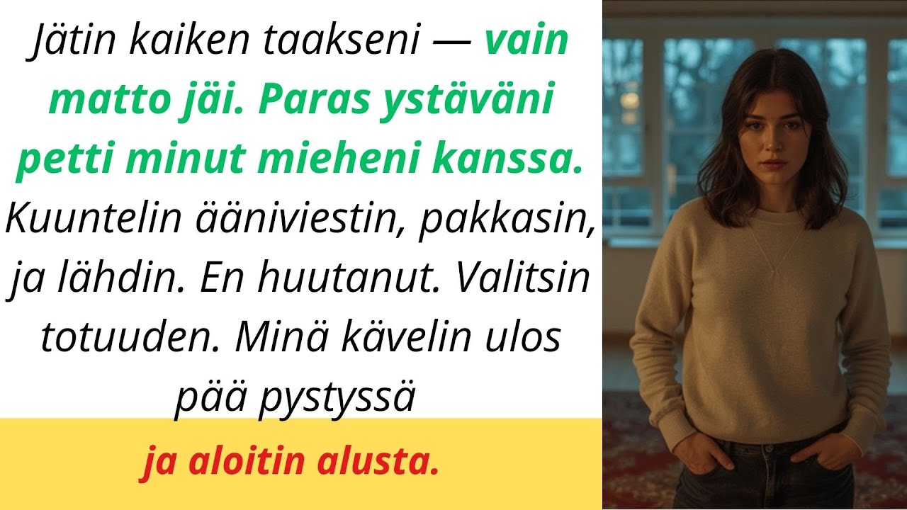 Paras ystäväni, mieheni ja Aladdinin matto — näin minä kostin ja aloitin alusta