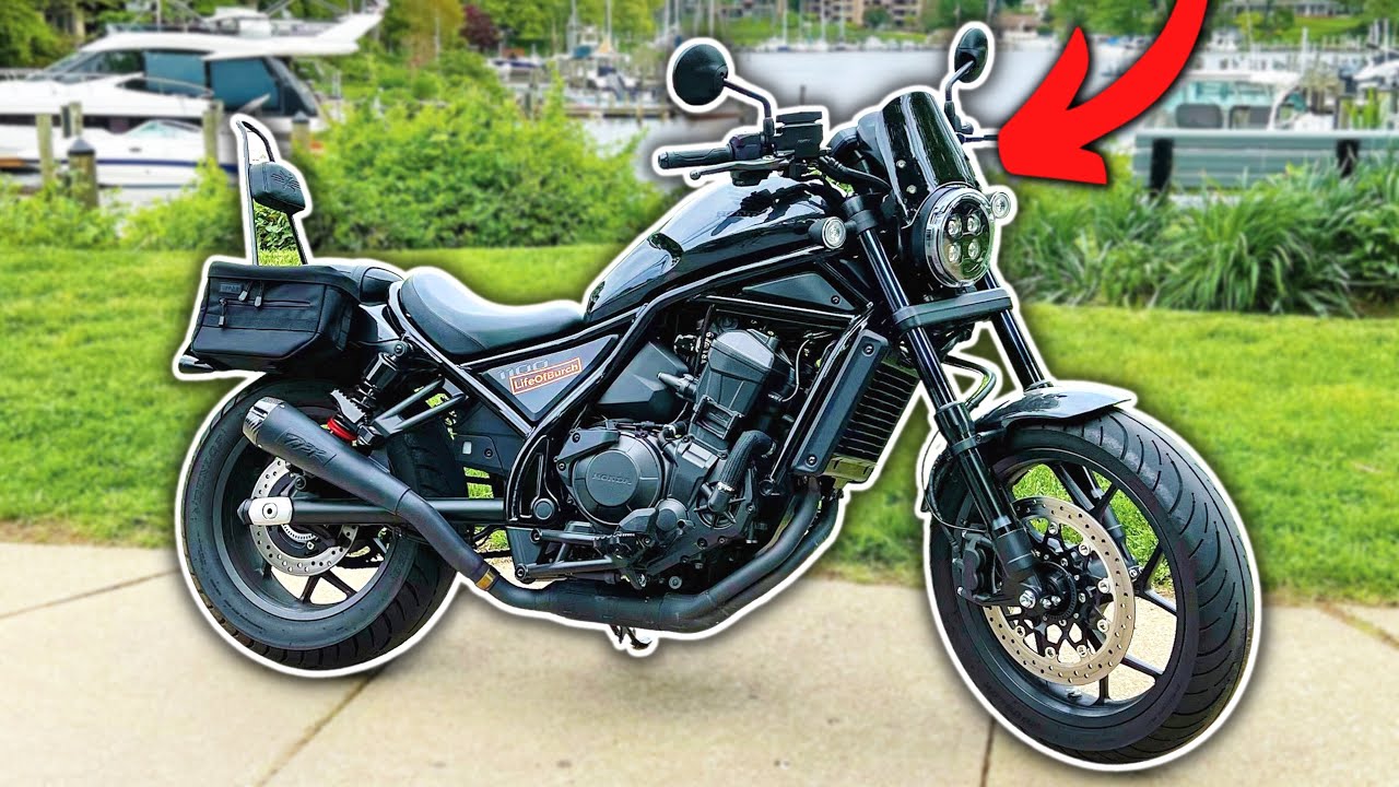 $55 Rebel 1100 Windscreen From eBay- Too Good To Be True?