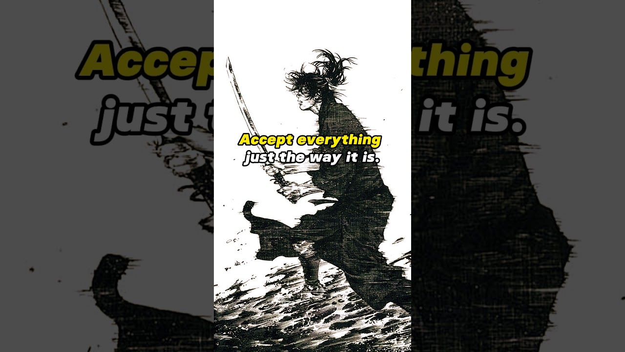 Miyamoto Musashi's 21 Rules for LIfe - Part 1 #anime #vagabond #manga
