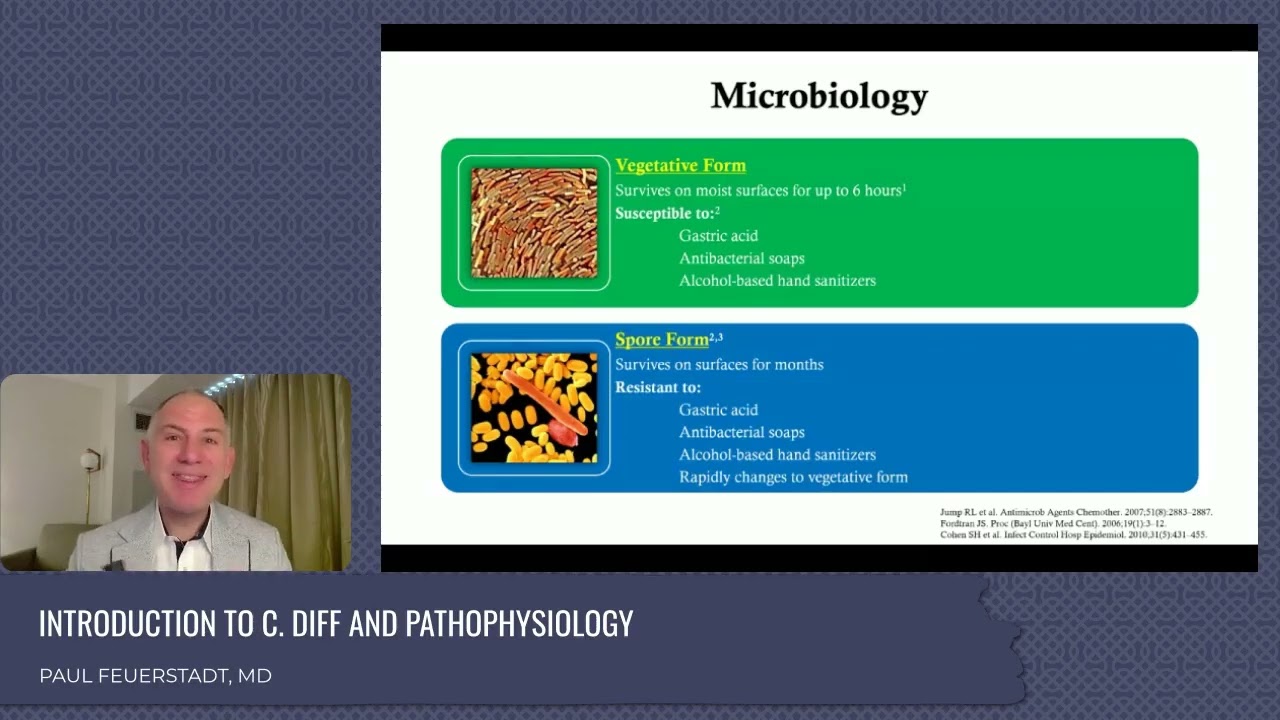 Intro to C. diff and Pathophysiology