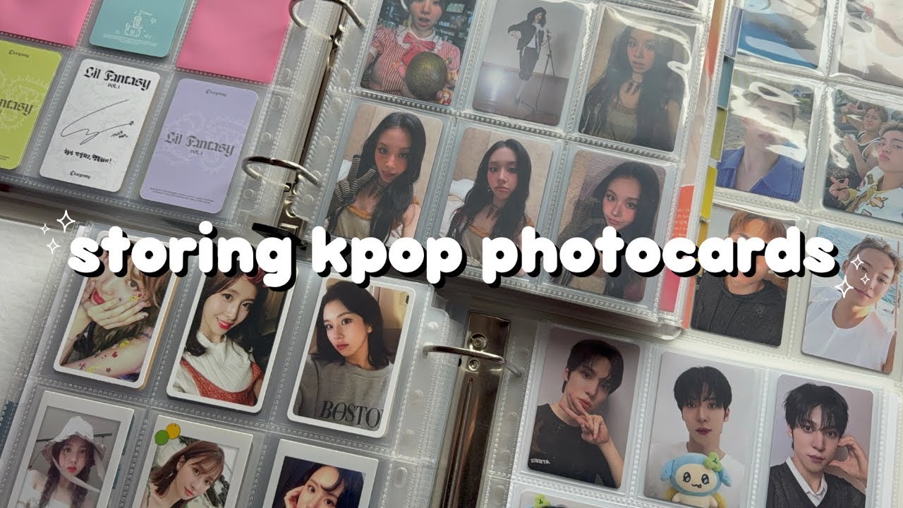 Хранение фотокарточек K-pop #43 ✩ Twice, Seventeen и Ateez!