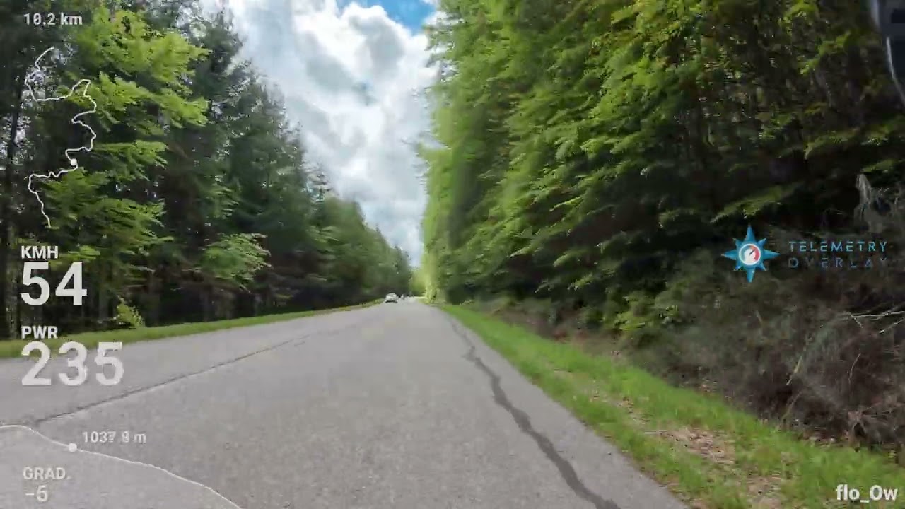 FR, Vosges | Le Markstein 1184 m | Road Bike Descent to Lac de Kruth-Wildenstein