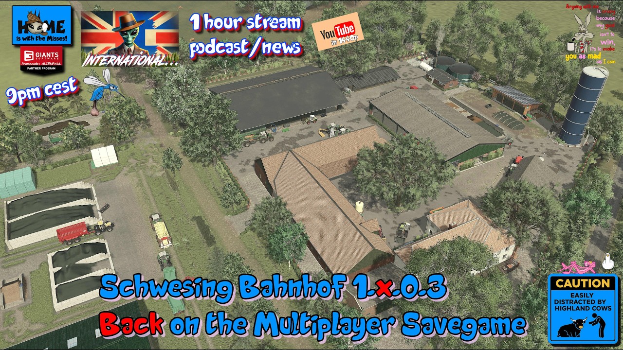 #18/51  Paul's International Friday Night News - MaizePlus25 - #HighlandDLC #AgroForrest #Realtalk