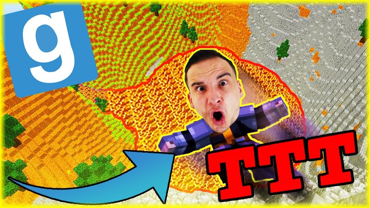 BLADII WRZUCA KOLEGÓW DO WULKANU W MINECRAFT | Garry's mod [#870] - TTT [#193] (With: EKIPA) #BLADII