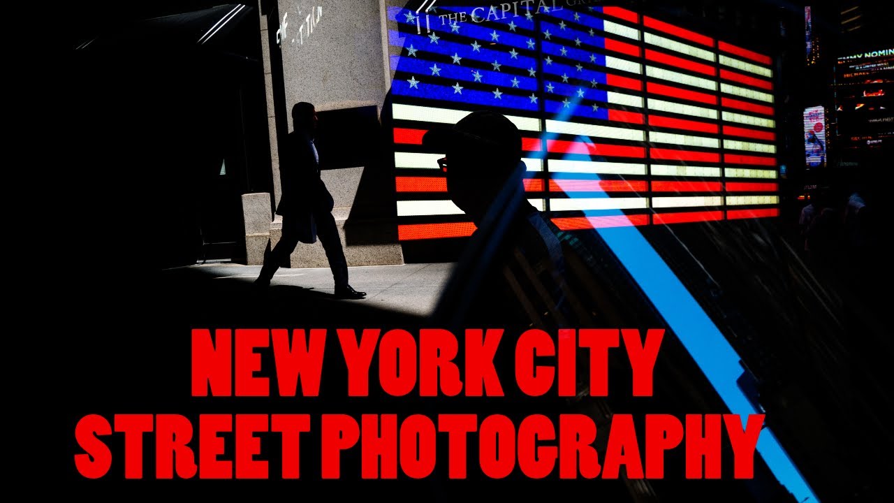 Моя первая попытка заняться уличной фотографией в Нью-Йорке.