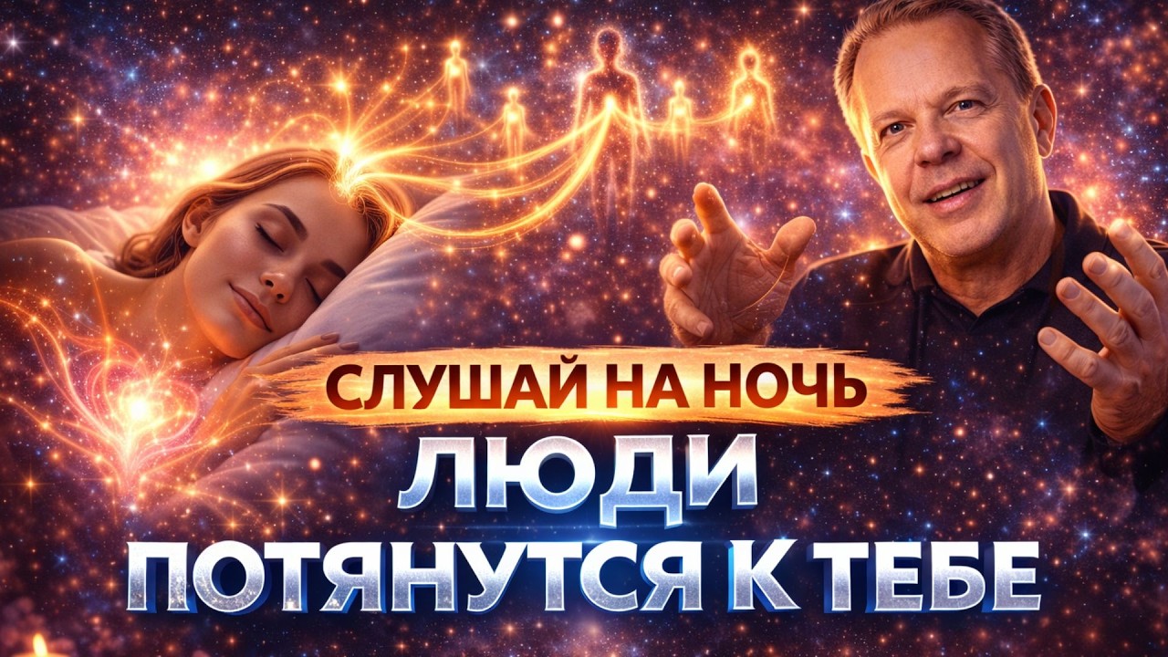 СЛУШАЙ ВСЕГО ОДНУ НОЧЬ! Нужные Возможности Придут Через Других Людей по методу Джо Диспенза.