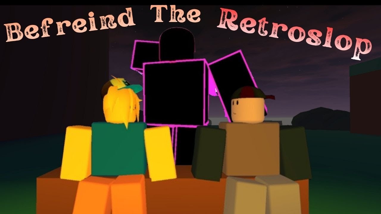 Sad Gray Retro Story |Befriend the Retroslop| - Chapter 1 (Roblox)