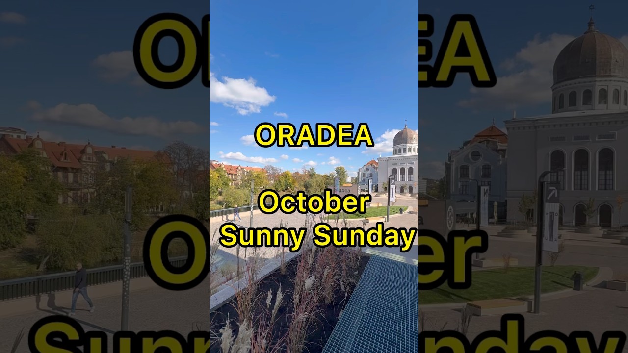 ORADEA - October Sunny Sunday #oradea #romania #citybreak #city