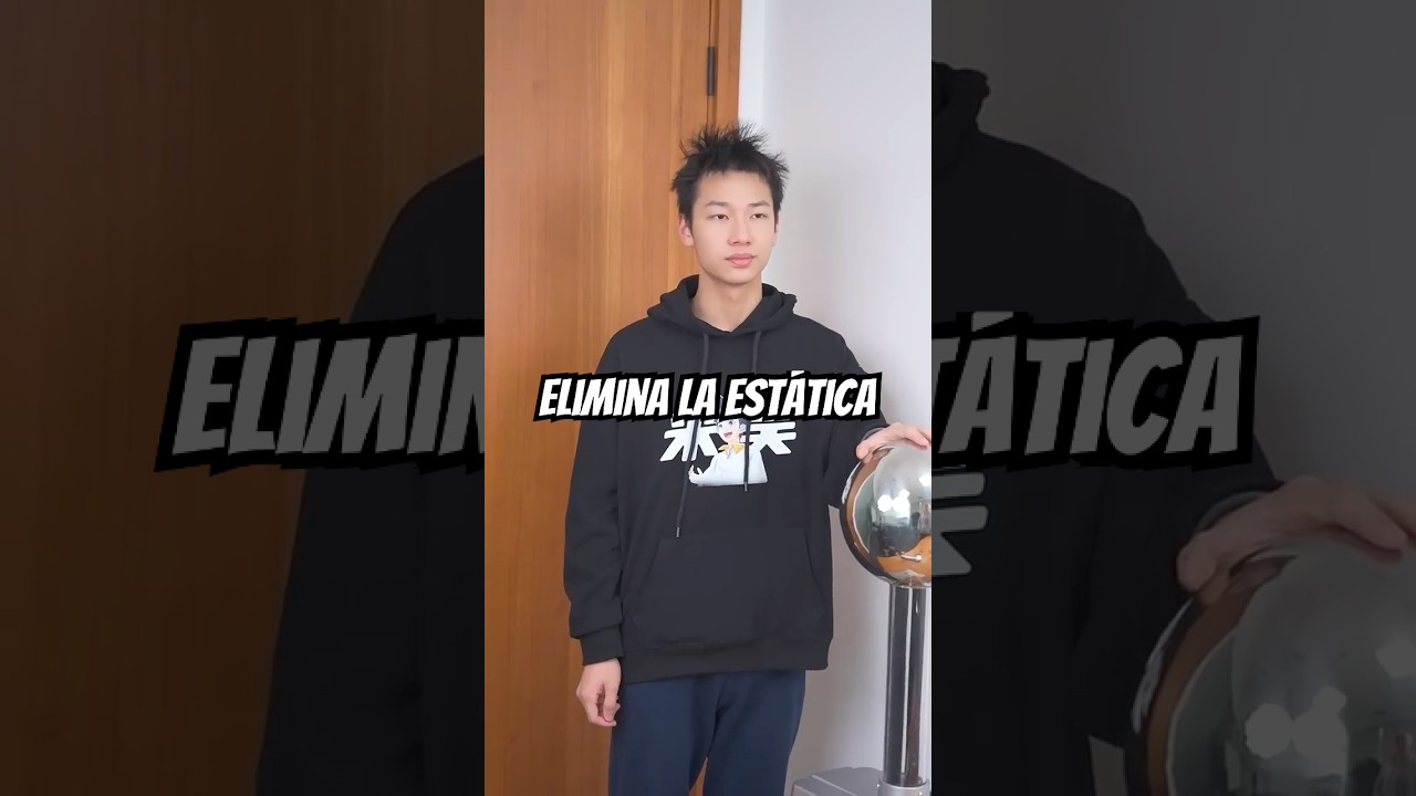 &iquest;Sabes C&Oacute;MO eliminar la EST&Aacute;TICA? #miwuscience #miwuscienceespa&ntilde;ol #shortsvideo #ciencia