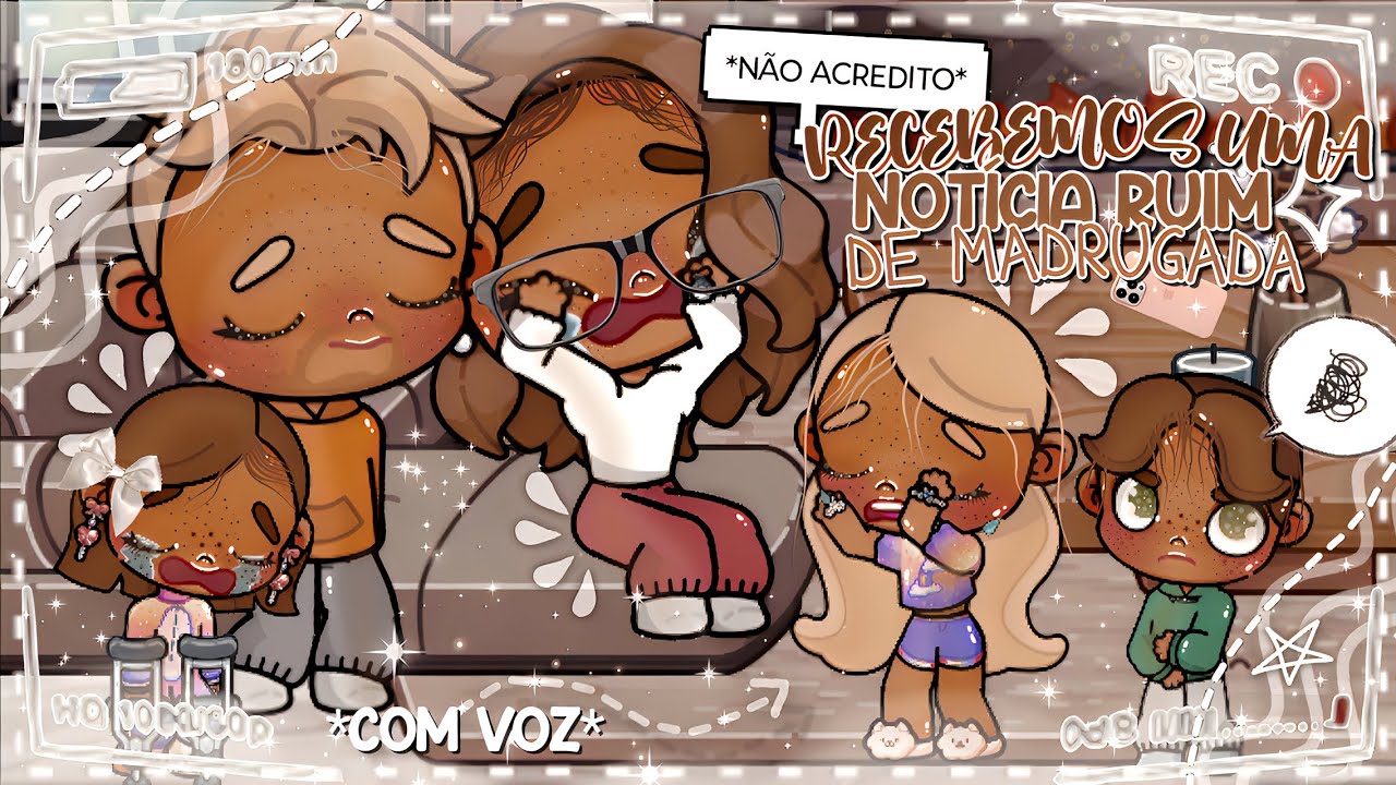 *AESTHETIC* RECEBEMOS UMA NOTÍCIA RUIM DE MADRUGADA!! 💔😭🌒 - *COM VOZ* 🔊 || AVATAR WORLD 🌏