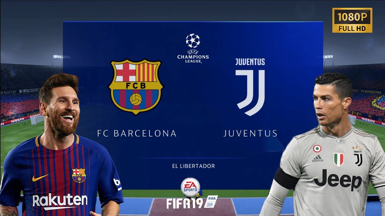 FIFA 19 | Barcelona vs Juventus | UEFA Champions League | PC Gameplay | 1080p HD