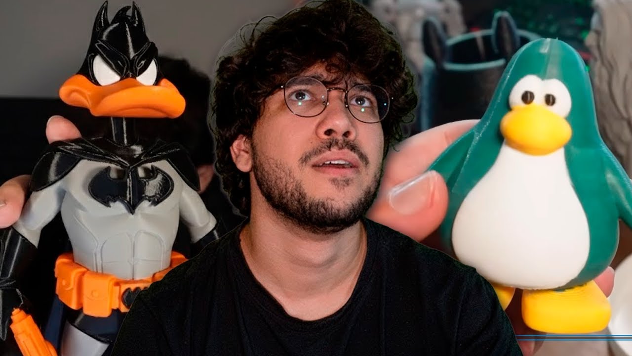 UM JEGUE DESCOBRINDO O MUNDO DA IMPRESSAO 3D