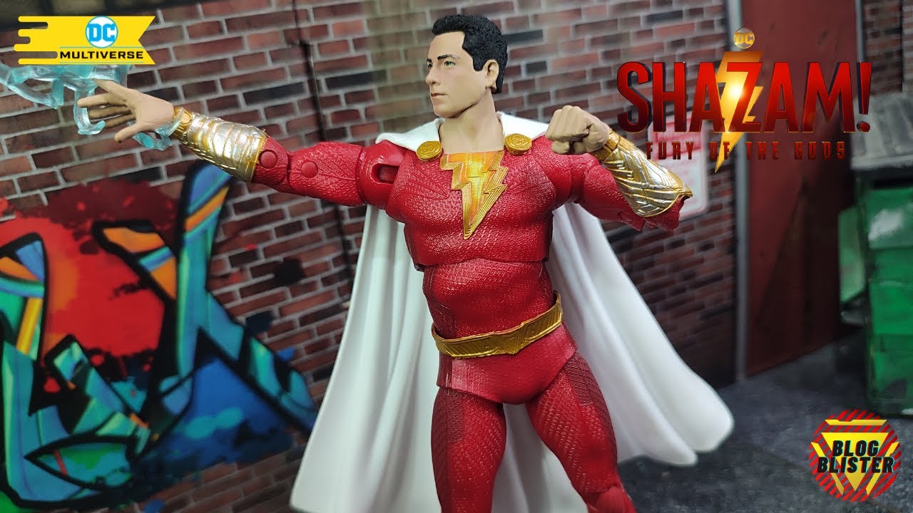 DC Multiverse SHAZAM Movie Fury Of The Gods McfarlaneToys Revision Review En Español