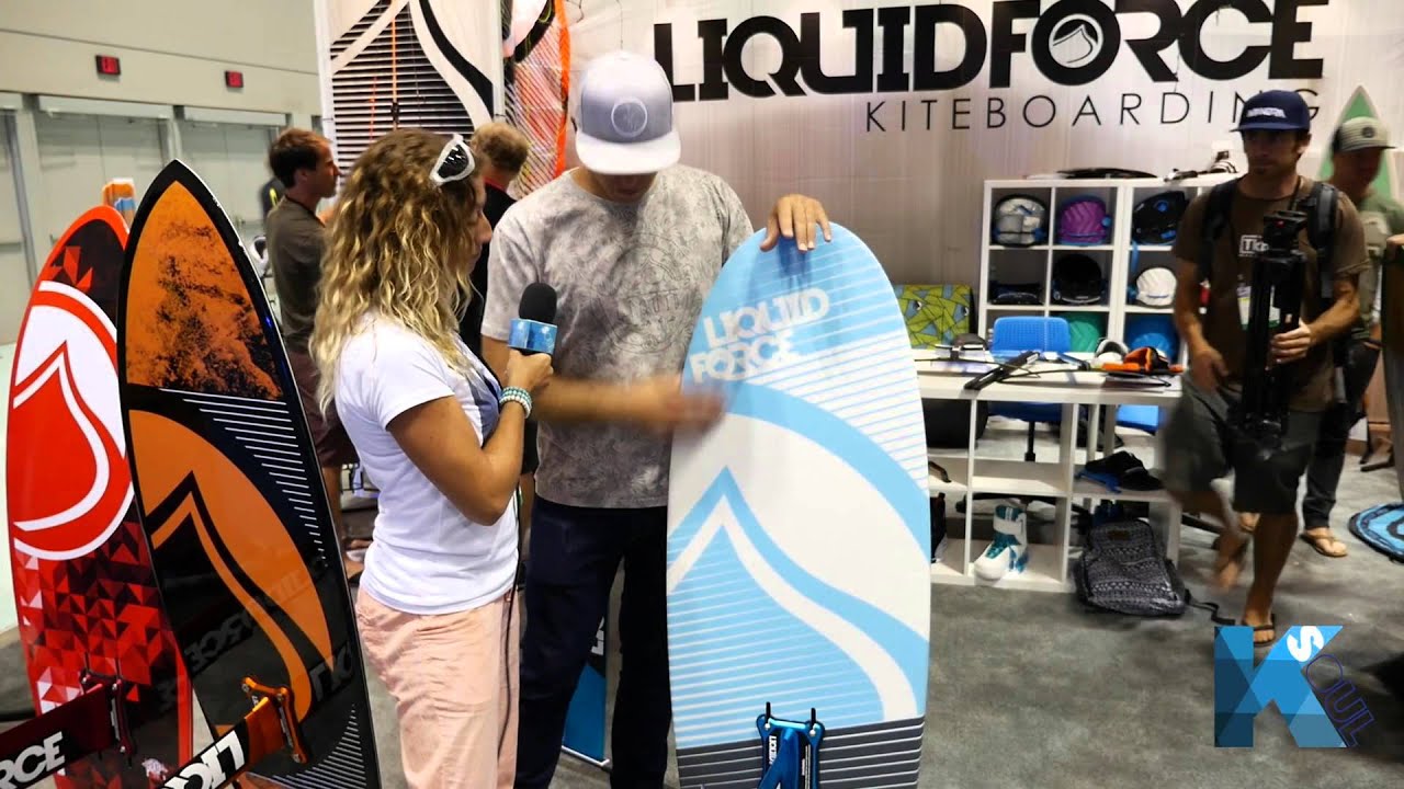 Liquid Force 2016 foils presentation at Surf Expo 2015