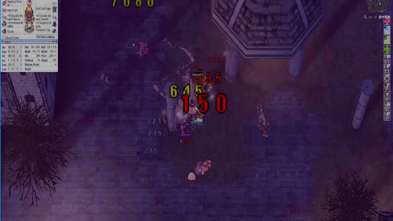 Ragnarok RT +9ทั้งตัวตลุย กิฟเฟ้น3 โบที 4Hit