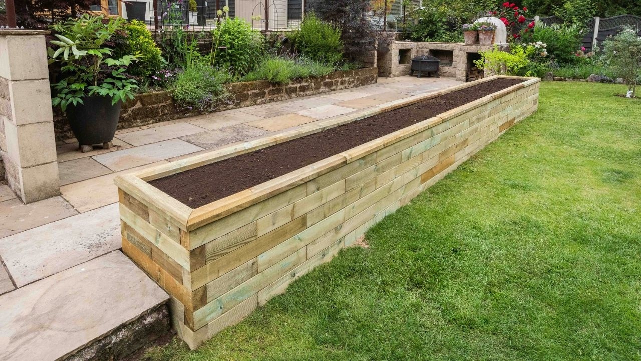 Cómo construir una jardinera de madera WoodBlocX