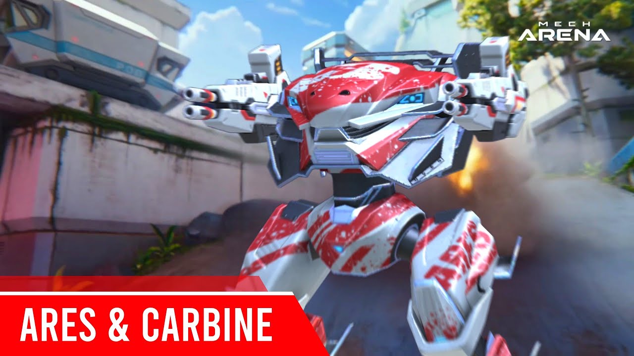 Ares with Carbine 12 - Mech Arena