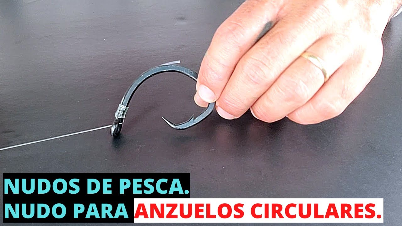 Como Hacer el SNELL KNOT PARA ANZUELOS, Mejor Nudo Para ANZUELOS CIRCULARES!