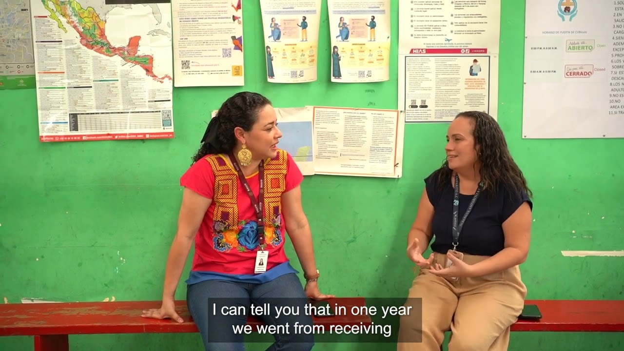 On partnering with Ipas: Karina del Carmen Vidal Baeza with Oasis de Paz del Espíritu Santo