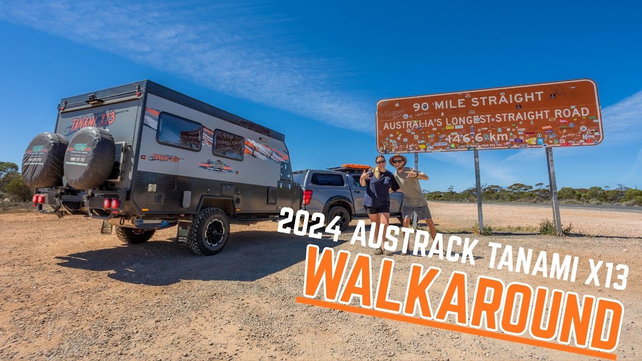 Austrack Tanami x13 Hybrid offroad Caravan - Full Tour / Lap of Aus / Redarc / Dometic