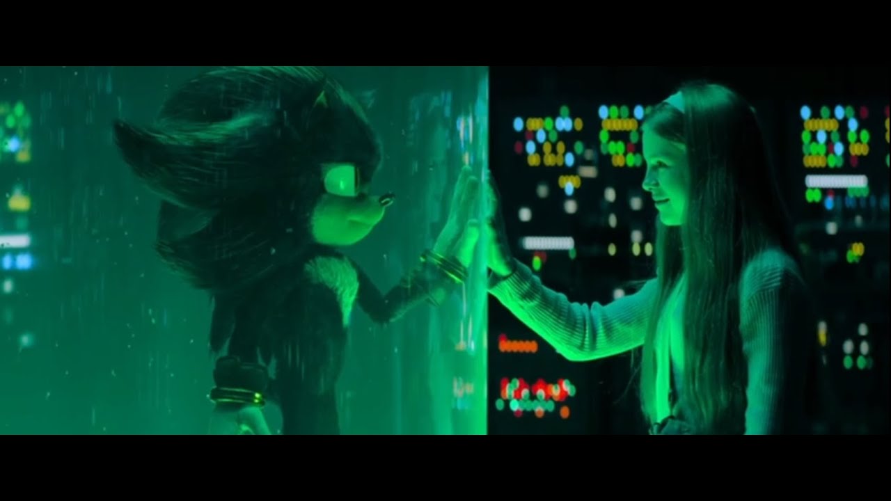 L'incontro tra Shadow e Maria [SONIC IL FILM 3 ITA]
