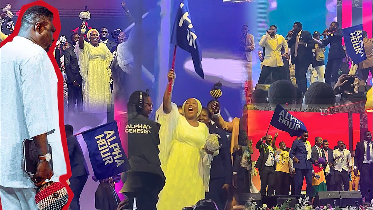 🪇Joyful Moment as Pastor Elvis Wife Lady Mercy Joins Ayaa Boys on Stage at Alpha Hour 2026 Crossover