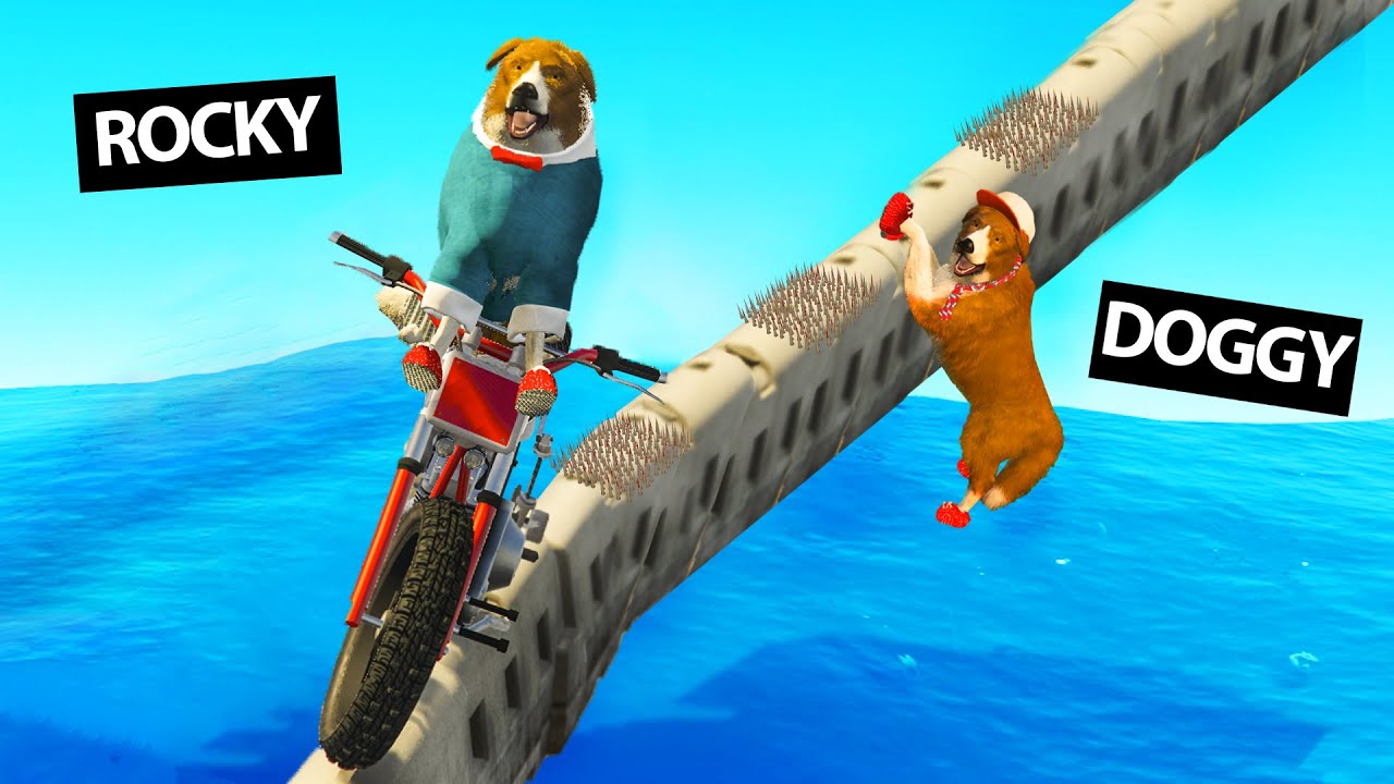 ROCKY CHALLENGED TREVOR FOR IMPOSSIBLE RACE GTA 5