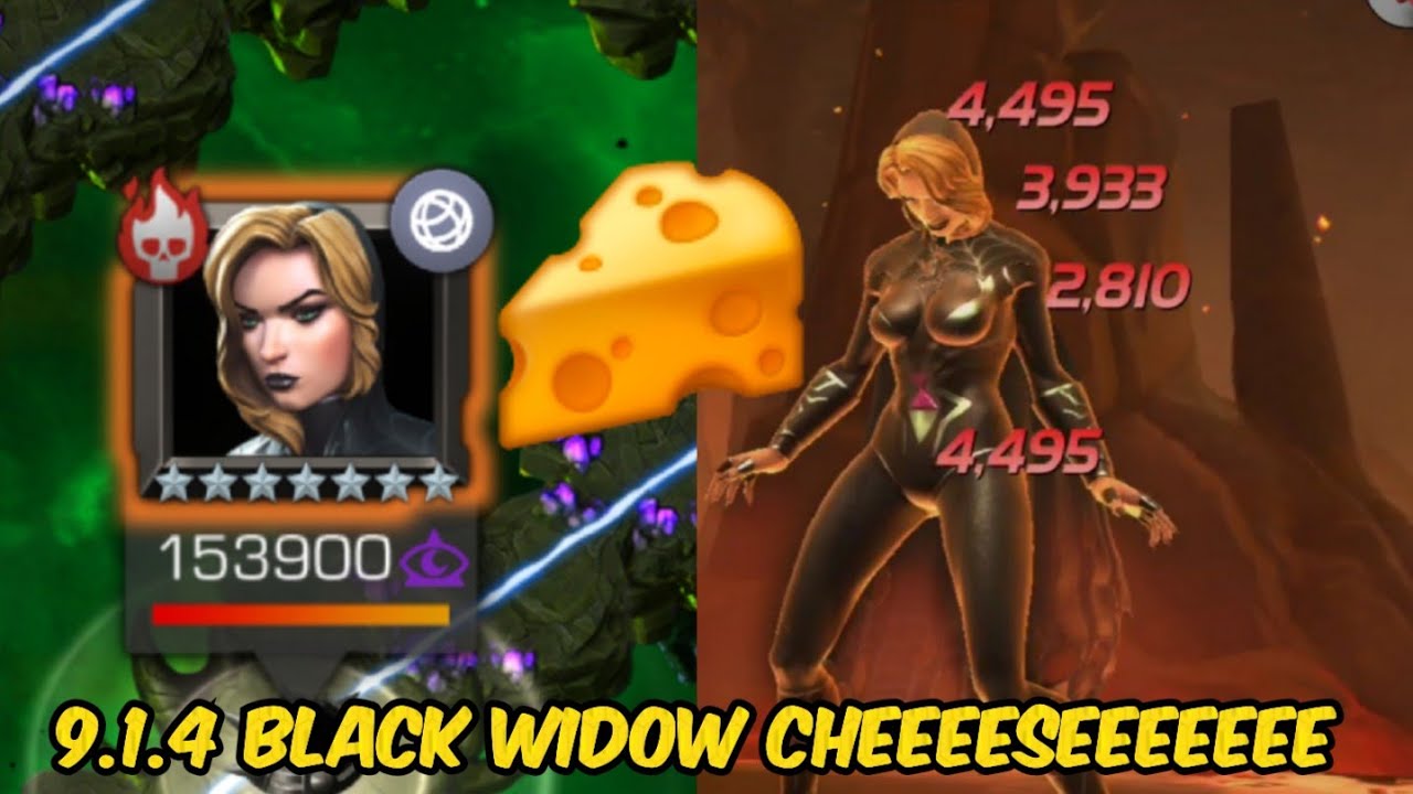 9.1.4 Annoying Black Widow (Claire Voyant) Insane 🧀 Cheeseeeee with 100% HP Finish