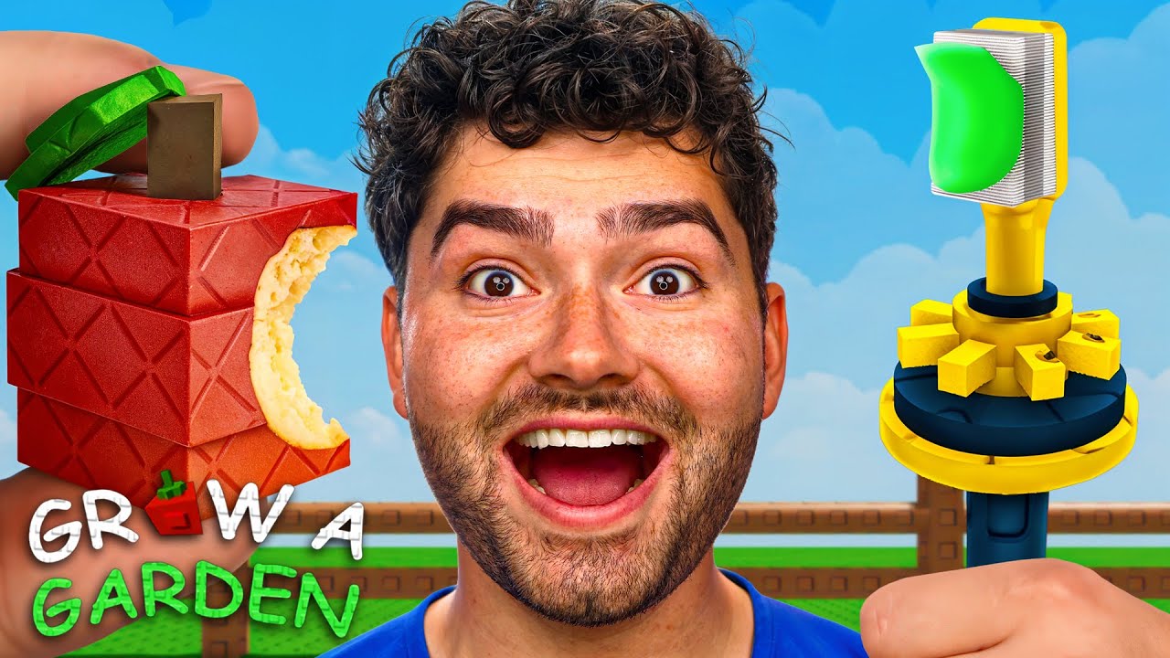 I Ate EVERY PLANT  in Roblox Grow A Garden + (ASMR Cavity Mukbang)