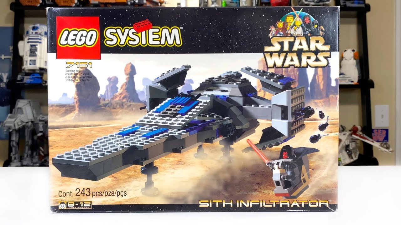LEGO Star Wars 7151 SITH INFILTRATOR 1999 Set Review!