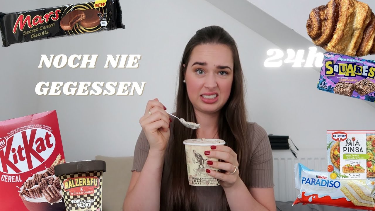 1 Tag Dinge essen, die ich noch nie gegessen habe😅 Was habe ich mir dabei gedacht😫