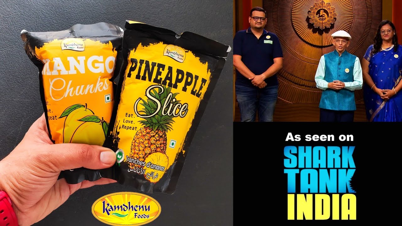 KAMDHENU FOODS ₹33 CRORE ke fruit chunks🍓🍍🥭- really healthy?🤨 | Unboxing & Review | SHARK TANK INDIA
