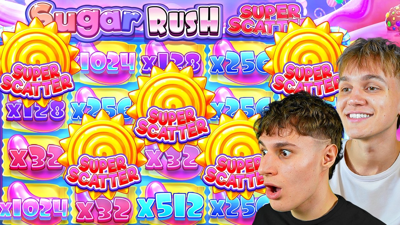 WE WENT ALL IN ON SUGAR RUSH SUPPER SCATTER ($25,000 SESSION)