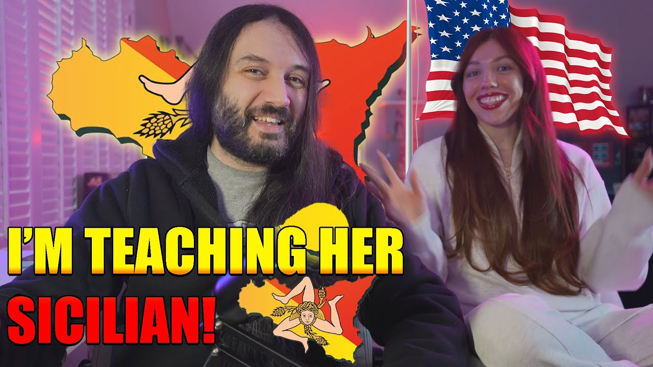 Teaching Sicilian To My American Wife