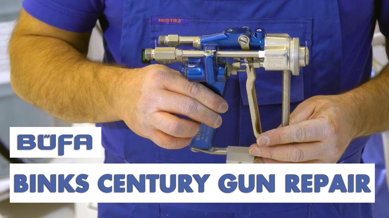 B&uuml;fa: Binks Century Gun repair