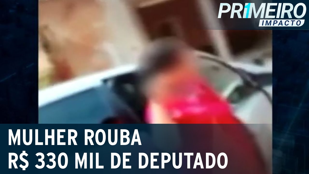 Mulher é convidada para orar e furta R$ 330 mil da casa de deputado | Primeiro Impacto (01/10/21)