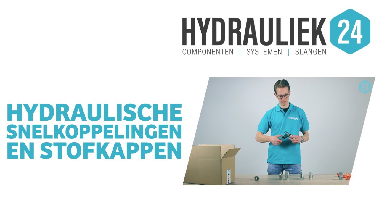 Snelkoppelingen instructievideo | Hydrauliek24.nl