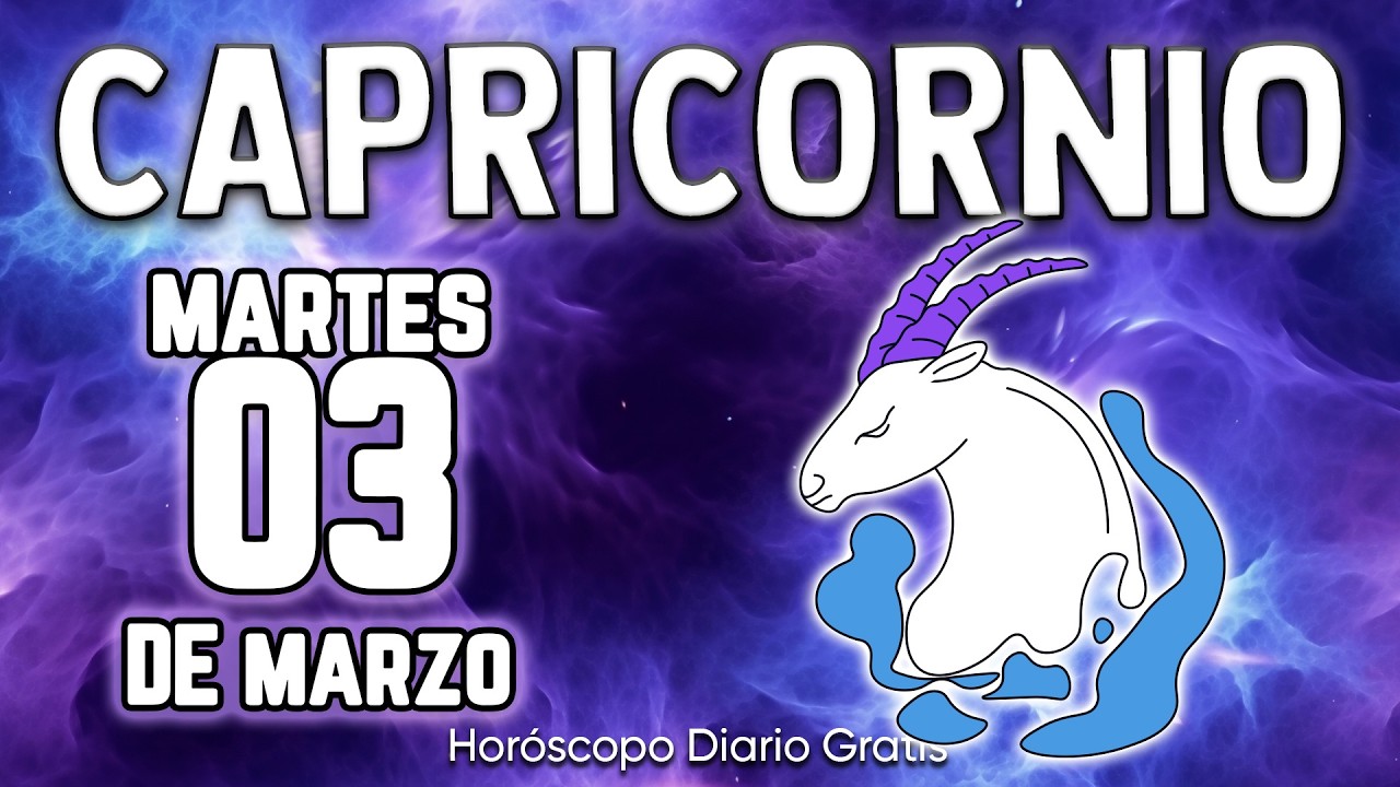 🤑TU ÉXITO LOS HARÁ CALLAR🤐SERAS MILLONARIO💰 capricornio ♑ Horóscopo diario 3 DE MARZO 2026 🔮 #new