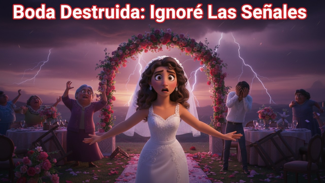 Ignoré todas las señales y el día de la boda todo. 👰‍♀️