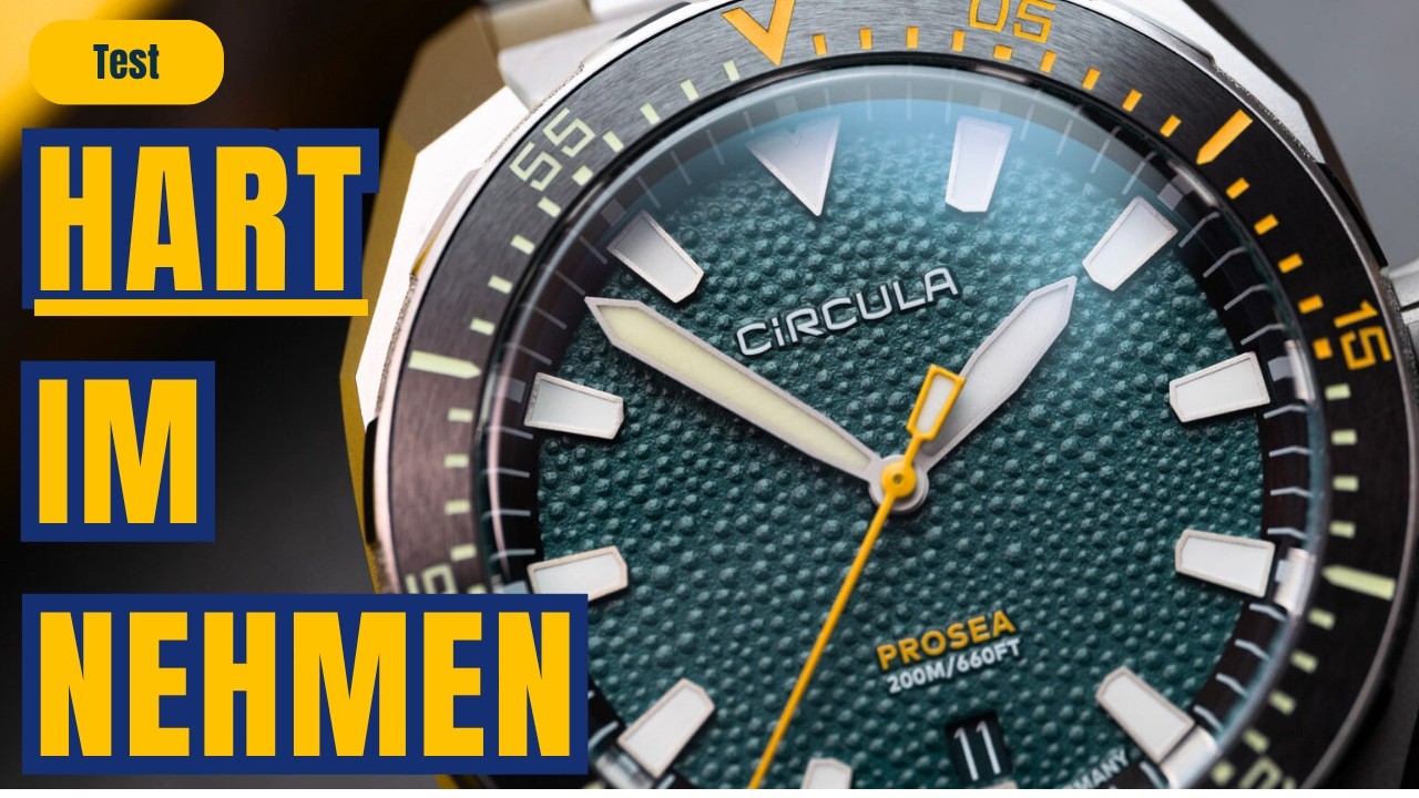 Vom Berg zum Himmel zur See – Circulas HÄRTESTE Uhr wird zum Diver!